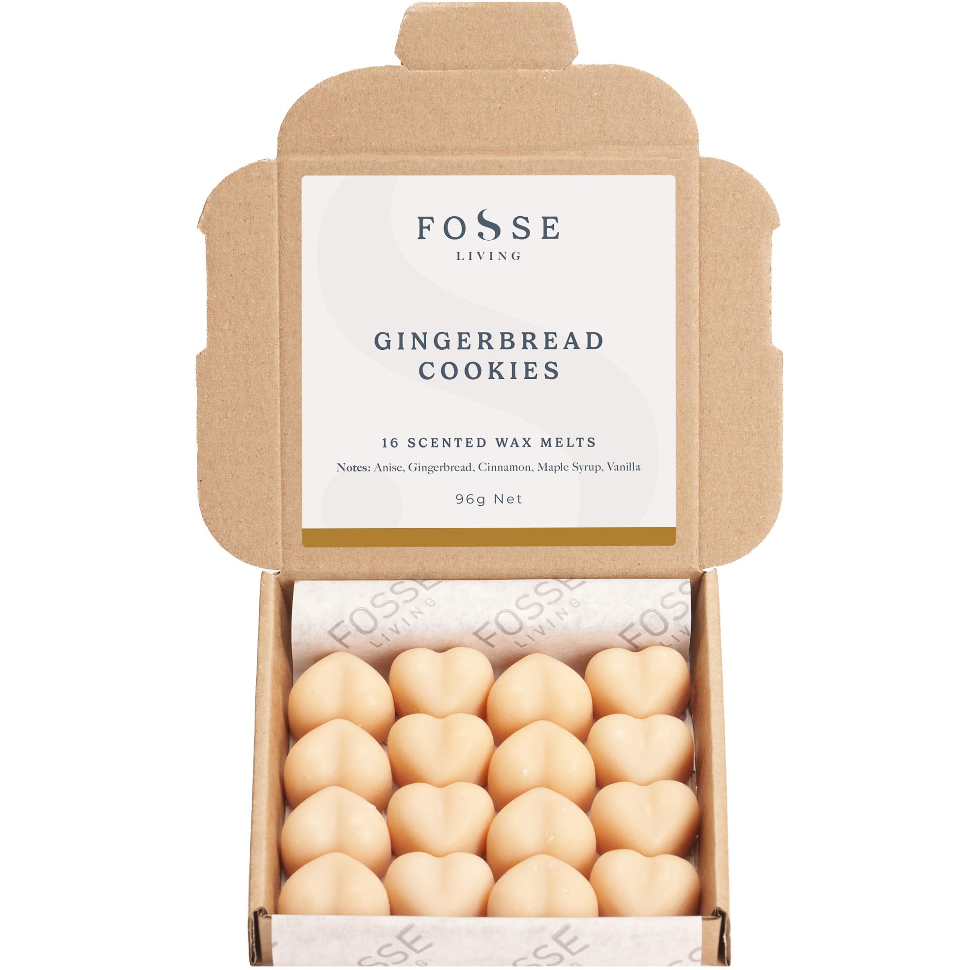 Gingerbread Cookies Strong Scented Wax Melts 16 Pack - The Gift for Every Occasion – Made in The UK — image 1