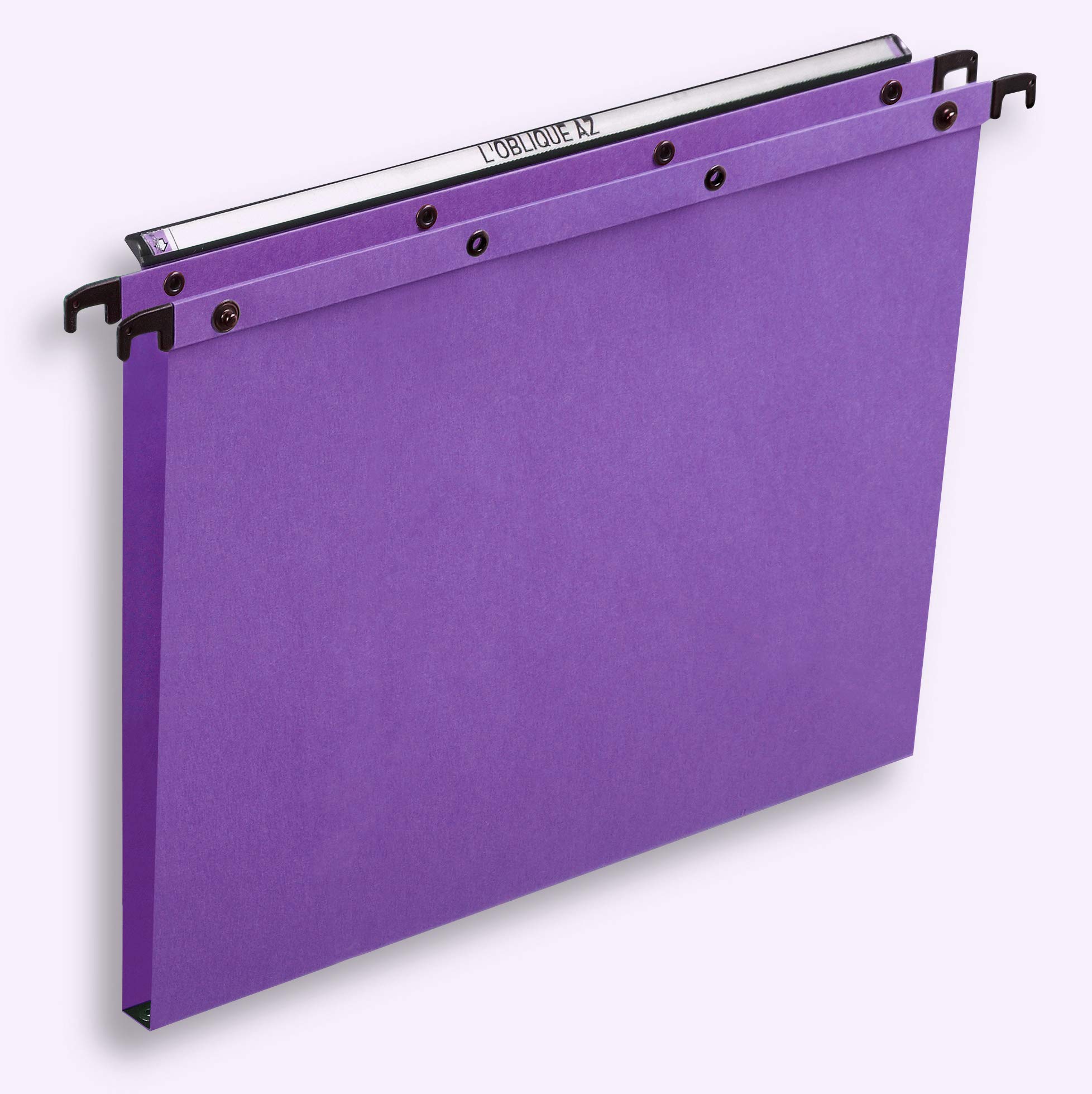 Elba 100330291 Suspension File A4 15 mm Base Kraft Paper Pack of 25 Lilac