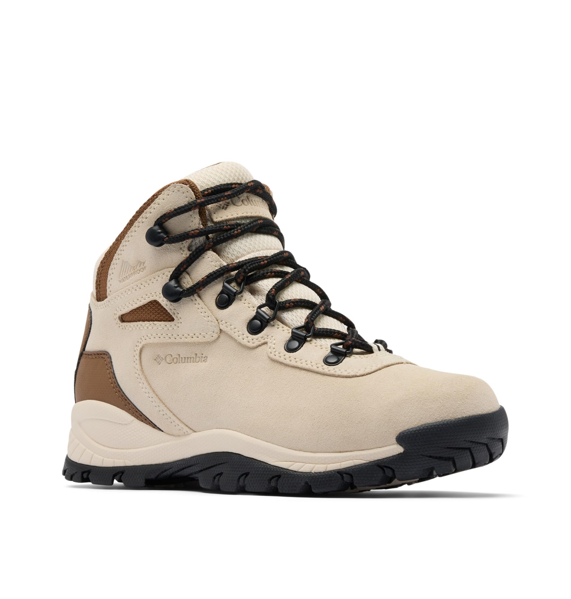 Columbia Women's Newton Ridge Plus Waterproof Amped, Natural/Nutmeg, 9 Regular Image