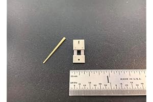 JSORM Clock Pendulum Suspension Spring with Tapered Pin Grandfather Clock Parts Pendulum Replacement Seth Thomas Grandfather Clock Movement Pin Clock Grandmothers Clock