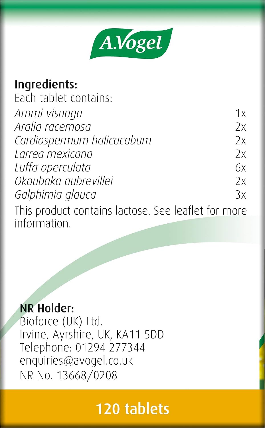 A.Vogel Pollinosan Hayfever Tablets, 120 Count (Pack of 1) - Image 5