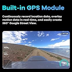KanDao QooCam 3 Ultra 360 Action Camera, 10-Bit