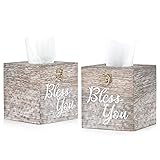 WWW-WOODART Tissue Box Cover Kleenex Box Covers