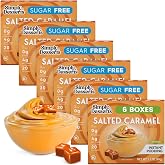 Simply Desserts Sugar-Free Salted Caramel Pudding Mix 6-Pack, 1.7 Oz Ea | Make Delicious Gluten-Free Dessert, Healthy Frozen Treats, Low-Calorie Snacks for Kids &amp; Adults in 5 Minutes
