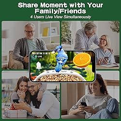birdsnap® MON- Smart Bird Feeder with Camera