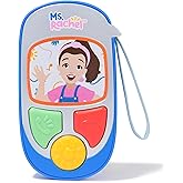 Ms. Rachel Official Electronic Talk with Me Learning Phone with Conversational Phrases, Educational Toys & Toddler Toys for G
