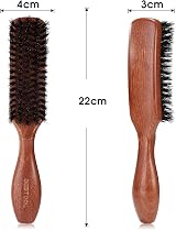 BESTOOL Boar Bristle Hair Brush for Men Women Beards Smoothing Styling view 7