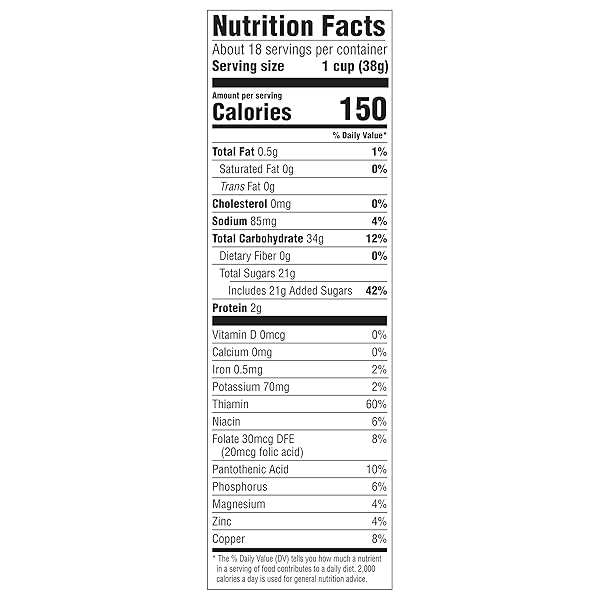 GOLDEN CRISP BREAKFAST CEREAL, SWEETENED PUFFED WHEAT CEREAL, 24 OZ BOX