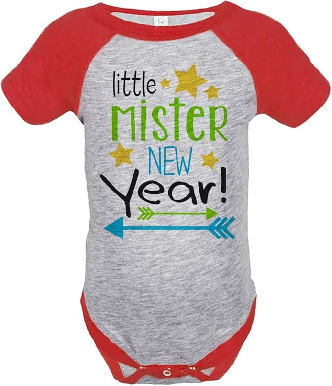 Custom Party Shop Baby's Little Mister New Year Onepiece