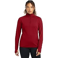 SPORT-TEK Women's PosiCharge Tri-Blend Wicking 1/4-Zip Pullover