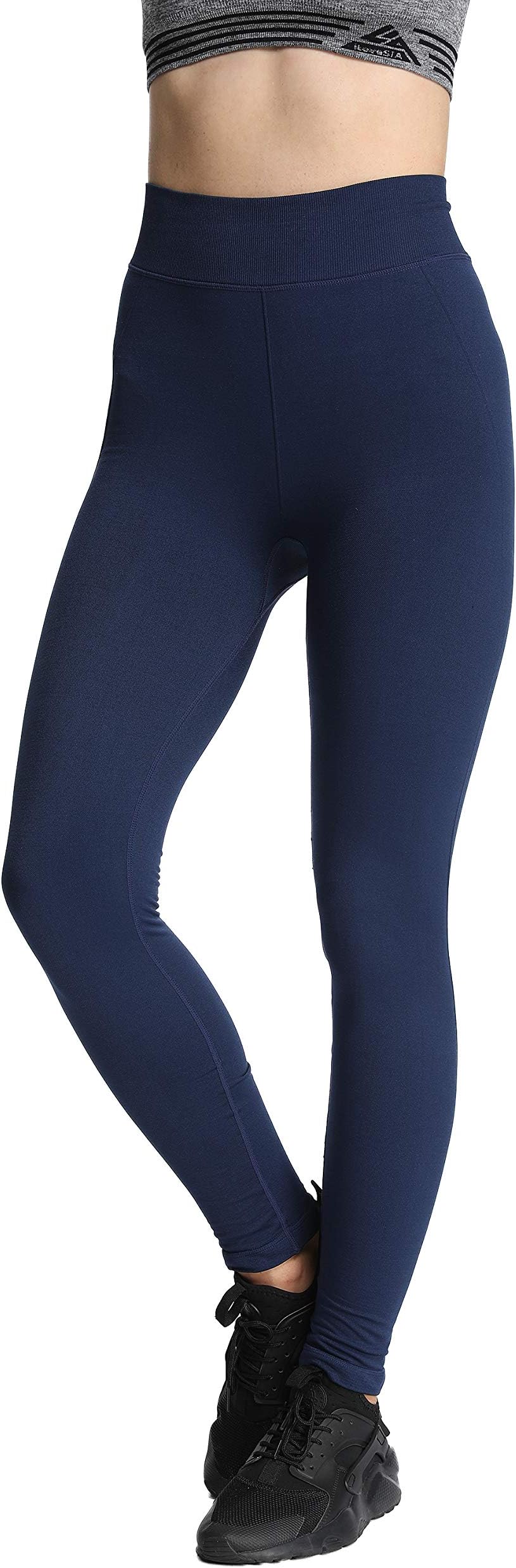 iloveSIA 2PACK Womens Legging Althetic Yoga Workout Pant Full Length High Waist