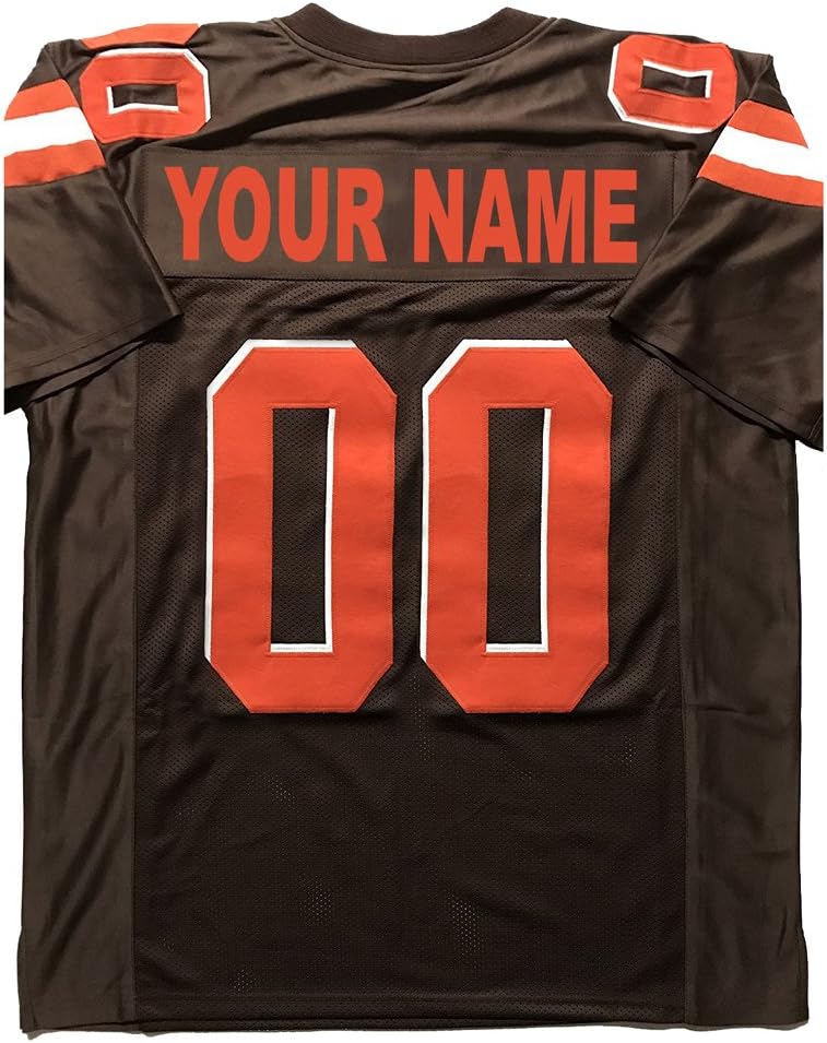Custom Football Jersey Personalize Any Name and Number for Father's Day,Thanksgiving Interesting Gifts Jerseys