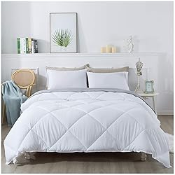 KASENTEX 90x90 Easy-Clean Reversible Comforter Set