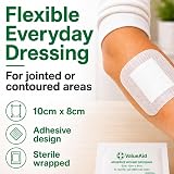 Value Aid Adhesive Wound Dressings 10cm x 8cm Box of 25 view 3