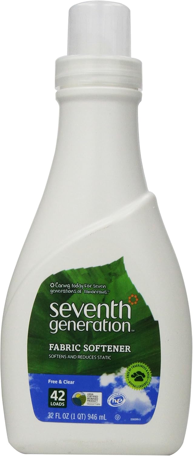 Seventh Generation Fabric Softener, 32 Fluid Ounce Health
