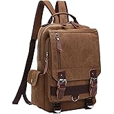 mygreen Canvas Cross Body Messenger Bag Shoulder Sling Backpack Travel Rucksack