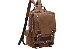 mygreen Canvas Cross Body Messenger Bag Shoulder Sling Backpack Travel Rucksack