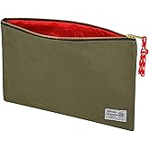 Rough Enough Important Document Organizer Safe File Folder Bag Holder Letter Size with Zipper for Office School College Teacher Art Supplies Canvas