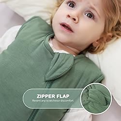 Mosebears Unisex Baby Sleep Sack 1.0 TOG, Supersoft