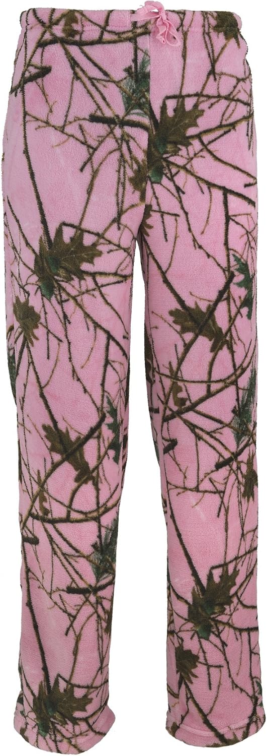 pink camo pajama pants