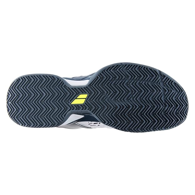 Amazon.com | Babolat Propulse Fury Clay Mens Tennis Shoes White/Black (11.5) | Tennis & Racquet Sports