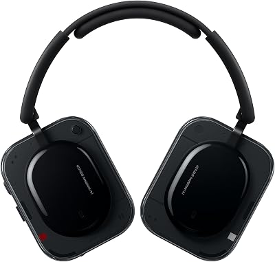 Headphone (a) Kabellose Over-Ear Kopfhörer mit ANC, bis zu 135h Akkulaufzeit, Hi-Res, LDAC, Anpassbare taktile Steuerung – Schwarz