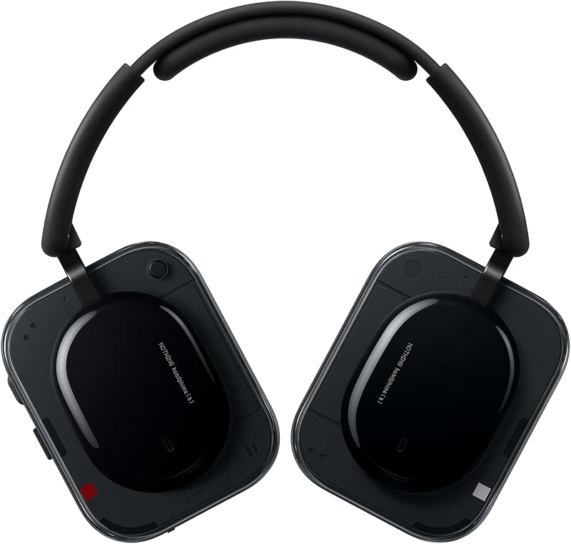 Headphone (a) Kabellose Over-Ear Kopfhörer mit ANC, bis zu 135h Akkulaufzeit, Hi-Res, LDAC, Anpassbare taktile Steuerung – Schwarz