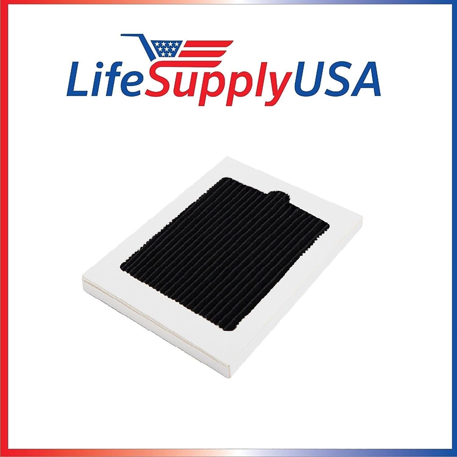 LifeSupplyUSA Replacement Refrigerator Carbon Filter Compatible with Frigidaire Pure Air Ultra PAULTRA and Electrolux EAFCBF, 242061001, 241754001