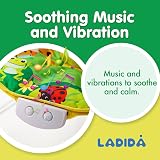 LADIDA Baby Bouncer Safari Theme with Music and Vibration view 6