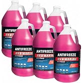 (6 Gallons) RV &amp; Marine Antifreeze -50&deg;F Burst Protection, 1 Gallon Jugs | Winterizes Water Systems, Corrosion Protection, Ready to Use, For RVs, Boats &amp; Pools