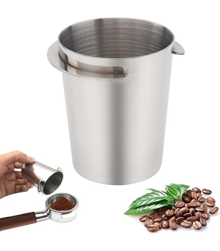 Amazon.com: Coffee Dosing Cup 54mm, Stainless Steel Espresso