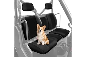 MDPROMCP Ranger XP 1000 Seat Cover, Split Back Ranger Seat Covers Compatible with 2018 2019 2020 2021 2022 2023 2024 2025 Polaris Ranger XP 1000, 2020 2021 2022 Ranger 1000 Black