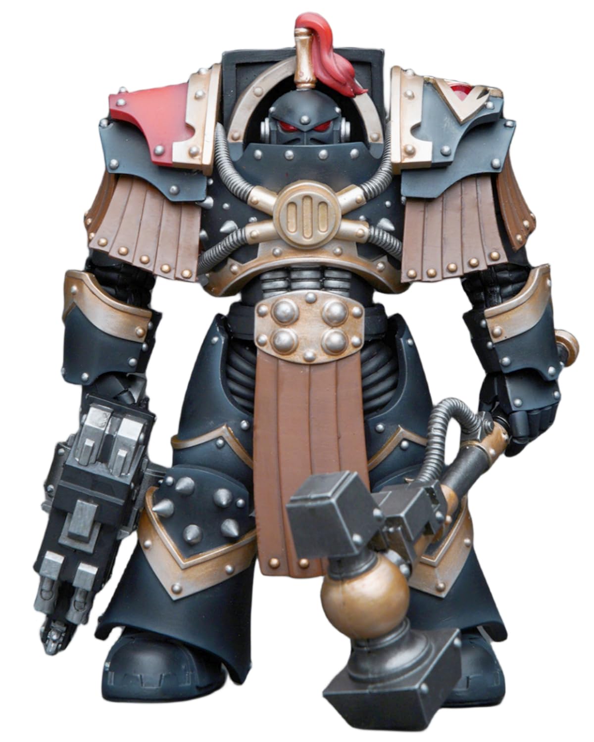 HiPlay JoyToy Warhammer The Horus Heresy Collectible Figure: Sons of Horus Justaerin Terminator Squad Justaerin with Thunder Hammer 1:18 Scale Action Figures JT9732