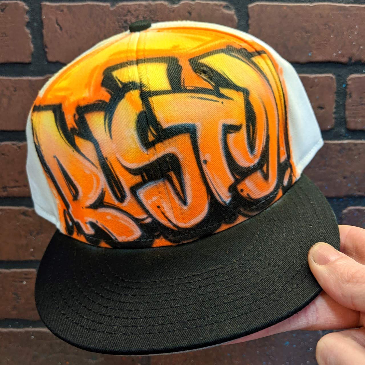 custom flat brim hat maker