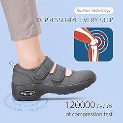 STQ Orthopedic Walking Shoes Adjustable Barefoot