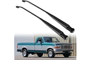 Kozlira 1 Pair Windshield Wiper Arm Fit for Ford F-150 F-250 Bronco 1991-1996, for F-350 F-Super Duty 1991-1997 - Replace 42631 F1TZ17526AA F4TZ17526A with One Year Quality Assurance