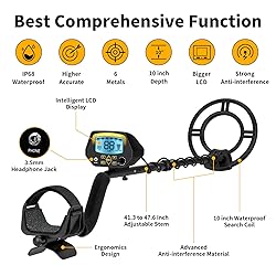 SAKOBS Metal Detector for Adults Waterproof