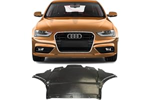 AUTOELEMENTS New Front Under Cover Engine Splash Shield for 2009-2016 Audi A4 Quattro with 2.0L Engine Auto Transmission Direct Replacement Plastic AU1228119 8K0863821AF