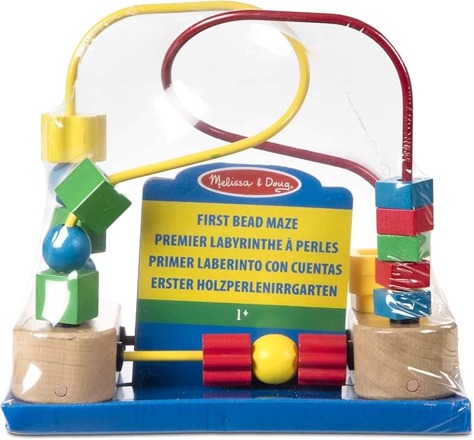 melissa and doug wooden bead maze