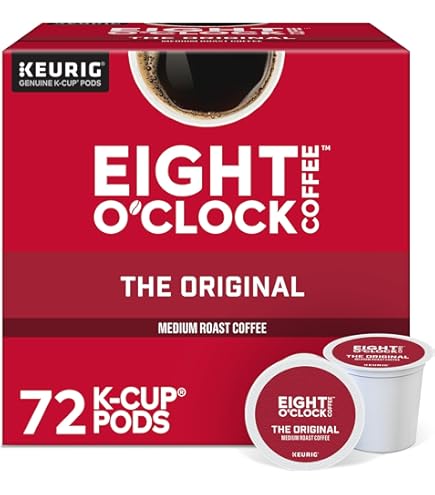 Eight O'Clock Coffee The Original, Medium Roast Coffee, 24 Count