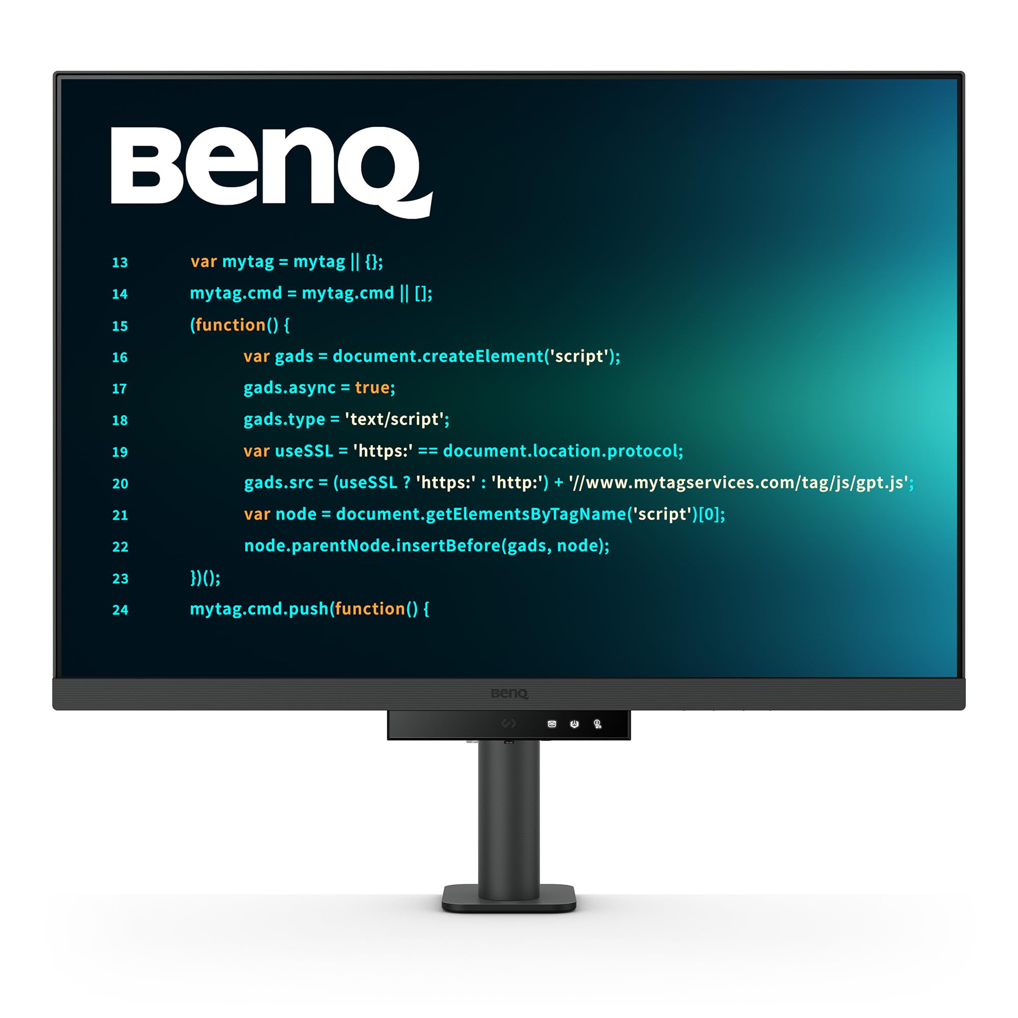 Écran Développeur Benq Rd280Ua 4K+ 3840X2560 28,2" Avec Rapport 3:2, Nano Matte Panel, Moonhalo Light, Modes De Codage Avancés, Night Hours Protection, Raccourcis Clavier Pour Codage, Ergo Arm