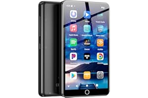 Fanvace 144GB MP3 Player with Bluetooth and WiFi, Android 13 OS MP3 & MP4 Players with 4" Touchscreen and Speaker, Spotify Music Players with Pandora, Audible, Amazon Music, Play Store