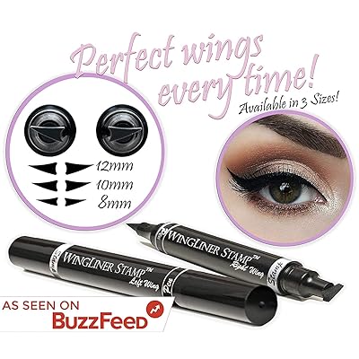long winged eyeliner