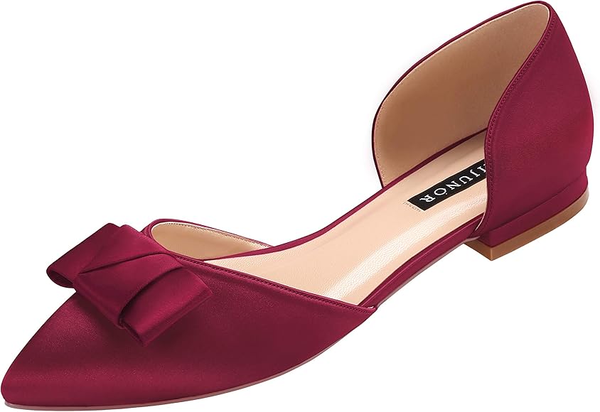 burgundy low heel wedding shoes