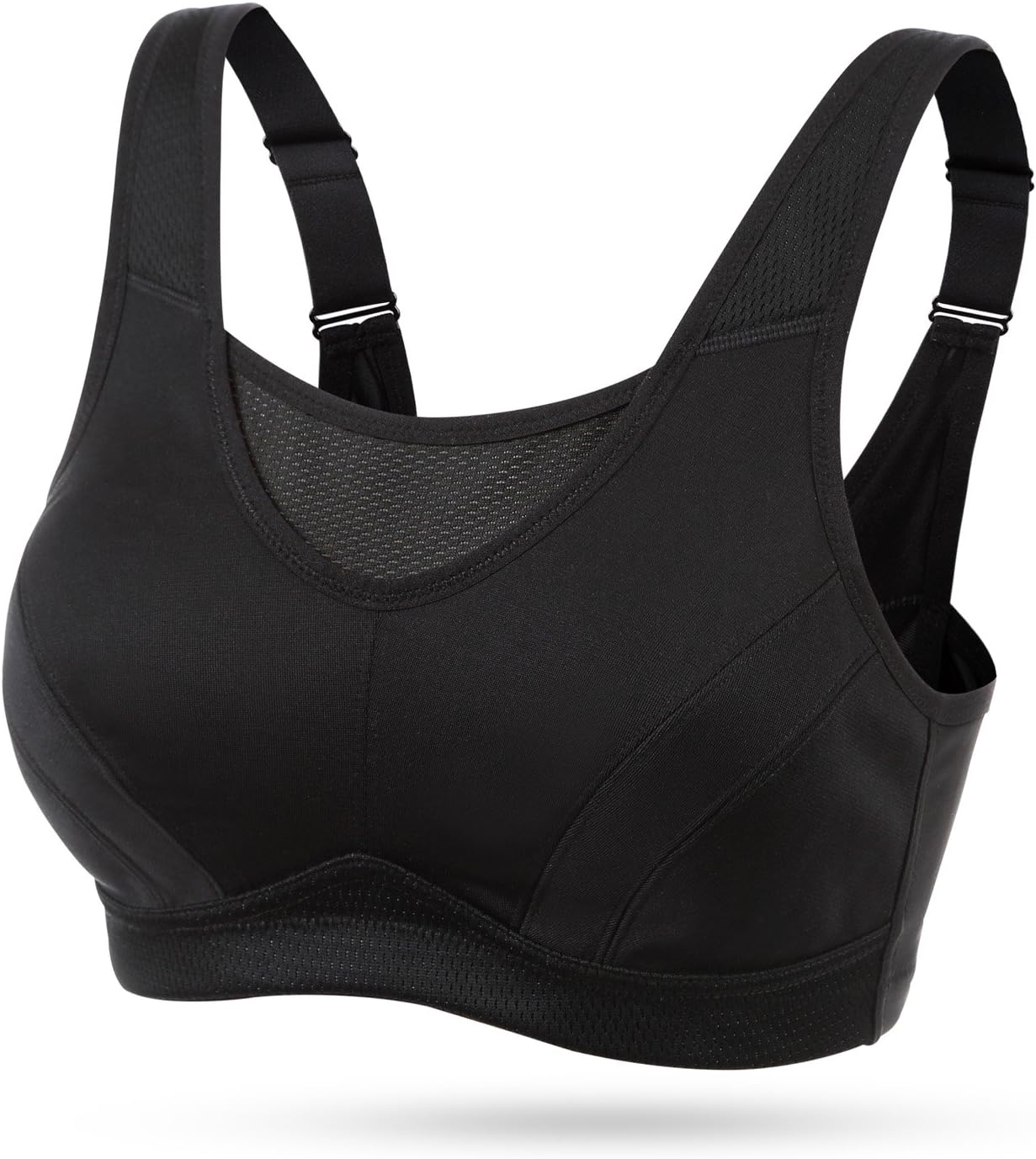 WingsLove Women’s High Impact Comfort Full Support Non Padded Sport Bra