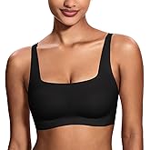 Deyllo Women's Wireless Bra Smooth Seamless Full Coverage No Underwire Plunge Sleep Bra