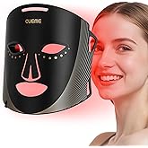 CUEME Red Light Therapy for Face, FDA-Cleared LED Light Therapy Mask for Wrinkles, Acne Treatment, and Skin Care, Portable Facial Mask for Women - Mom, Sister, Girlfriend, and Wife
