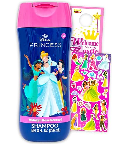 Amazon.com : Disney Princess Shampoo Set for Kids - Bundle with 8