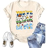 You've Got A Friend in Me Shirt Women Funny Letter Print Friends Tee Casual Vacation Holiday Graphic Tops