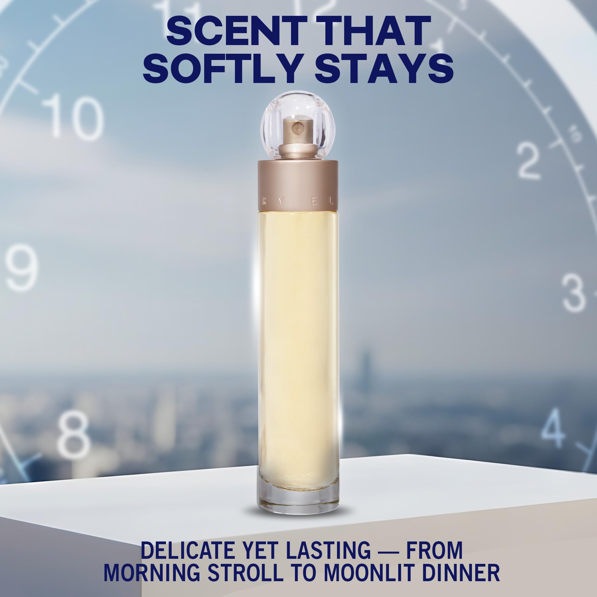 Perry Ellis 360° Eau De Toilette Spray for Women - Perfume for Women, EDT, Light & Bright Floral Fragrance, Designer Scent for Her, Long Lasting - 6.8 fl oz (200 mL)